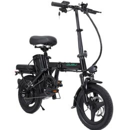 Bikes Folding Electric Bike 14 Inch 48V Lithium Battery Super Light Portable Folding Electric Bike