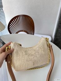 Tasarımcı Rafia Straw Summer Kadınlar Erkek Mens Beave Beach Tatil Çantaları İçi Boş 3 1 Arada Tote Tote Crossbody Seyahat Moda Çantaları Omuz Kayışı Çanta