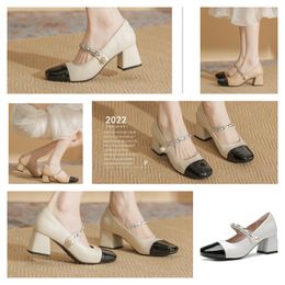 Women's Loafer 100% Brand Leather Dress Embroidery Platform Lug Sole Black Red Canvas Designer High Quality Slip-on Shoe Factory 13