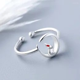 Cluster Rings Bohemian Moon For Women Boho Party Trend Korean Creative Geometric Irregular Jewellery Gift
