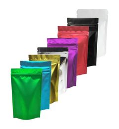 Plastic Metallic Mylar stand valve resealable aluminum foil custom print ziplock Bag 2010224983083