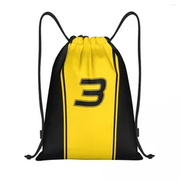 Shopping Bags Ricciardo RIC 3 Drawstring Backpack Women Men Gym Sport Sackpack Portable Motorcycle Race Bag Sack