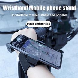 Bags Rotatable Mobile Phone Running Bag Wristband Belt Jogging Cycling Arm Band Holder Wrist Strap Bracket Stand Running Accessories