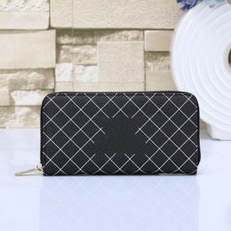 Designer Purses Luxury C fashion woman card holder classic pattern quilted gold hardware black hardware wallet leather