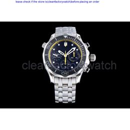 omg watch Watches Jh 44*16 Mm Designer Orologio Di Lusso 316l Rubber Band with Ceramic Bezel Asia7753 Full-automatic Chronograph Movement high quality