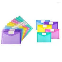 Gift Wrap -Plastic Envelopes A4 Letter Size Plastic With Snap Closure Poly Envelope Folders