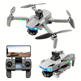 S135 RC HD Wide-angle Dual Camera GPS High-precision Positioning Drone With Single Battery, Brushless Motor, Optical Flow/GPS Dual Positioning,Emergency Stop