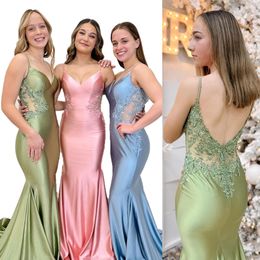 Stretch Satin Prom Dress 2k24 Sheer Lace Side Sage Pageant Social Sorority Formal Evening Event Special Occasion Gala Cocktail Red Carpet Runway Gown Photoshoot