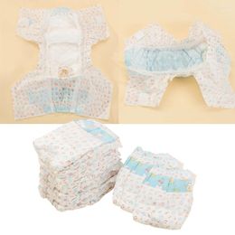 Dog Apparel 10 Pcs Super Absorption Physiological Pants Diaper Diapers For Dogs Pet Male Female Disposable Leakproof XXS/XS/S/M/L