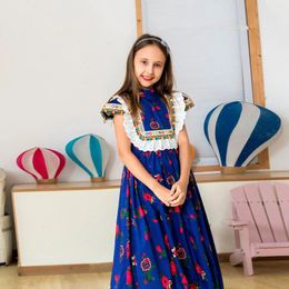 Ethnic Clothing Eid Kids Girl Abaya Dubai Arabic Turkey Islam Pakistan Muslim Dress Abayas