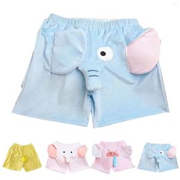 Women's Pants Cute Three Elephant Shorts Pack Short Denim For Women Padded Cycling Womens Cotton