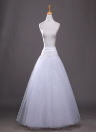 New ALine Tulle 4 Layers Bridal Wedding Petticoat Bride Accessories Crinoline Underskirt Slips Floor Length1763813