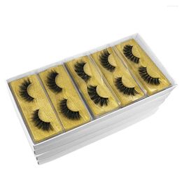 False Eyelashes 30 Pairs 3d Mink Lashes Natural Wholesale Eyelash Makeup Thick Fake Lash In Bulk