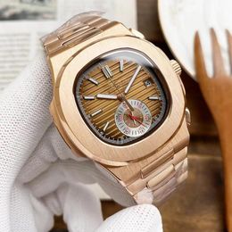 Luxury 40mm Watch Men Mechanical Watch Automatic 904L All Stainless Steel Watch Designer Sapphire Waterproof Casual Classic Fashion Watch Montre de Luxe