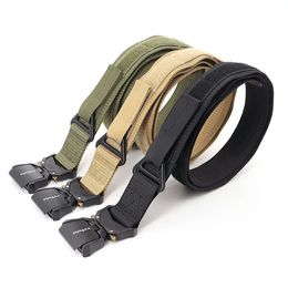 Custom multifunctional outdoor sports equipment nylon tactical outdoor belt factory CS new training pants armed belt