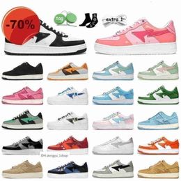 Panda Og 2023 Ap Sta Mens Womens Shoes Bapestass Sk8 Low Abc Stars Mc Captain Blue Green Black Pink Og Air Shoe