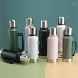 Water Bottles Vacuum Insulated Jug Travel Bottle Outdoor Portable Large Capacity Car Keep Cold Friend Gift