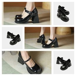 Pin Patent Calf Slingback Leather Safety Pumps Shoes Sky-high Stiletto Heels Pointed Toe Sandals Women's Designer Dress Shoe Evening Factory Foo 82