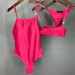 Designer Pink Swimsuit Womens Split Bikini One Piece Swimwear For Women Outdoor Party Sexy Ladies Bikinis''gg''GI5V
