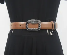 Belts Women's Runway Fashion Double Side Genuine Leather Cummerbunds Female Dress Corsets Waistband Decoration Wide Belt R608