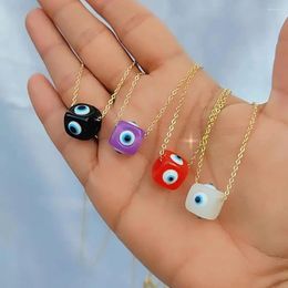 Pendant Necklaces Lucky Eye Dice Men's And Women's Necklace Jewellery Accessories