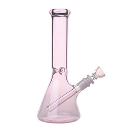 heady glass bongs Hookah/glass hookah pink beaker water pipe