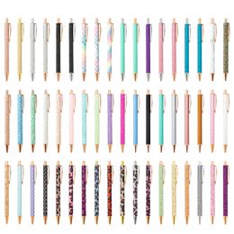 Wholesale Fancy Ballpoint Pens Cute Pretty Metal Retractable Pens for Girls Birthday Office School Supplies