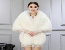 modabelle Winter Bridal Fur Wraps Wedding Bolero Jacket Cheap Bridal Shawl Capes Plus Size Bolero Faux Fur Shawls Wedding Jakects9047643