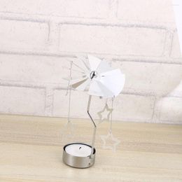 Candle Holders 1 Pcs Rotating Candlestick Attractive Stands Stand Tabletop For El Bar