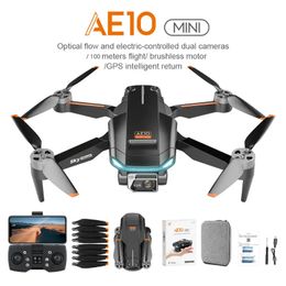 AE10 RC Drone,HD Dual Camera With Light Flow GPS FPV WIFI,Profesional Helicopter Toy.
