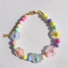 Dog Collars Macarons Colour Cat Necklace Cute Pearl Pet Birthday Collar With Pendant Adjustbale Kitten Puppy Grooming Product