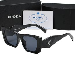 Herrendesigner Sonnenbrille für Frauen Sonnenbrillen Mode Outdoor Timeless Classic Style Eyewear Retro Unisex Schutzbrille Sport treibt Mehrfachstil Shades Box P2