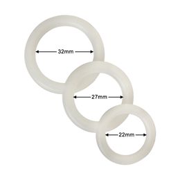 Male Cock Ring Penis Ring Delay Ejaculation Scrotal Binding Ball Stretcher anillos para hombre Silicone Cockring Sex Toy For Men