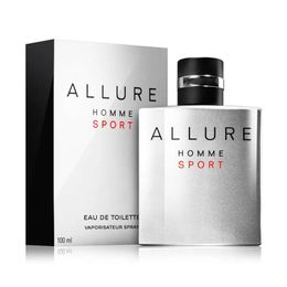 Cologne Brand Man Perfume 100ml Allure Homme Sport Perfumes 3.4fl.oz Eau De Toilette Long Lasting Smell EDT Men Parfum Fragrance Cologne Spray
