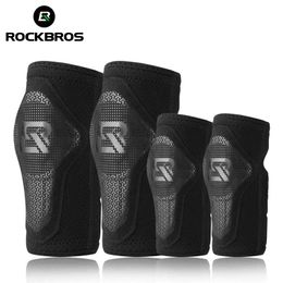 Gear ROCKBROS EVA Child Arm Leg Protect Gears Children Elbow Pads Knee Pads Breathable Kids Knee Pad Sport Safety For Cycling Skiing