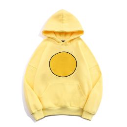 Men's Hoodie luxury mens sweatshirt Yellow Smiley Face Letters Sweatshirt Women's Cotton Long Sleeve hoodies High Street casual Outdoor fashion Hooded z6