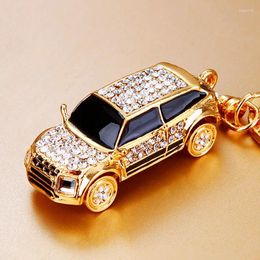 Keychains Mini Car Keychain Rhinestone Key Rings For Men Women Decorations Perfect Christmas Gifts Kids Toy Gift