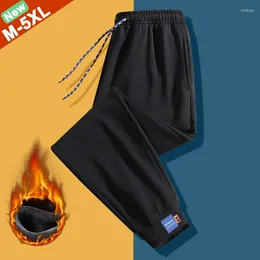 Men's Pants Down Men Sweatpants Male Winter Warm Plus Size M-5XL Fashion Harem Camping Jogger Trousers Hiking