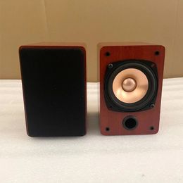 KYYSLB 3 Inch Passive Bookshelf Speaker Home Theater System Sound Amplifier LoudSpeaker Wooden Fever Diy Computer Audio Speaker 240113