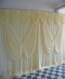 2019 Wedding Backdrop Curtain Angle Wings Sequined Cheap Wedding Decorations 6m3m Cloth Background Scene Wedding Decor Supplies3047084