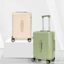 Suitcases Candy Colour Rolling Luggage Travel Suitcase Fashion Large Capacity Trunk Multifunctional Silent Universal Wheel Case