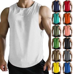 Men's Tank Tops Spring/Summer Sports Long Sleeve T Shirts Men Workout For Mens Big And Tall