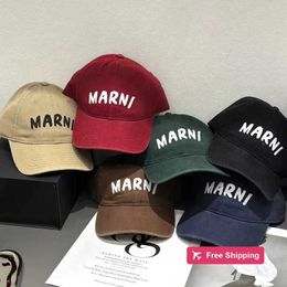 Designer Ball Caps High Quality Brushed Soft Top Baseball Hat Women's Curved brim Versatile Simple Letter Show Face Small Cap Male Fashion TNEC