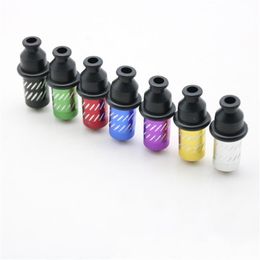 Carving Nipple Smoking Pipe Snuff Bottle Pipes Multi Colour Tobacco Accessories Small Size