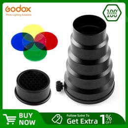 Bags Godox Sn02 Universal Mount Snoot Honeycomb Professional for Studio Flash Godox K150a K180a 250sdi 300sdi E250 E300