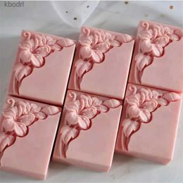 Craft Tools Tung Flower 3D Soap Mold Natural Silicone Soap Molds Handcrafted Candle Wax Silicone Mold Aromatherapy Resin Plaster Craft Mould YQ240115