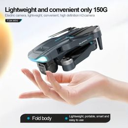 F194 Dual Wide Angle HD Camera Drone, Single Battery, Adjustable Camera, One Button Return, Headless Mode, Ground Magnetic Correction, Indoor Stream Light Mode, GPS