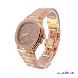 Luxury Wristwatch Pateksphilipes 7118/1R-010 Men's Watches Rose Gold Automatic Mechanical Watch FUN X7FN