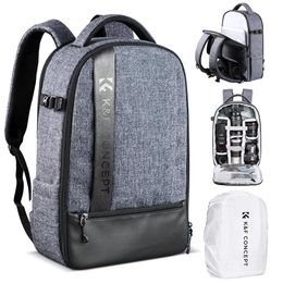 accessories K&f Concept Professional Camera Backpack Large Size Photography Bag Fits 1415 Inch Laptop 14l Compatible with Canon Nikon Sony