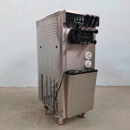 Commercia batch Freezer stainless steell Table Top/Vertical italian sundae Italian Vertical gelato hard serve ice cream making machine